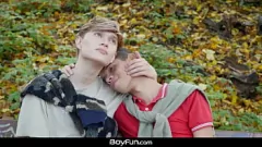 Play Horny Latino Twink Boyfriends Engage in Intense Bareback Fucking with Rimming and Cum-Shots