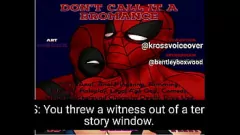 Play Spiderman and Deadpool in a wild doctor game with intense anal, blowjob, and rimming action